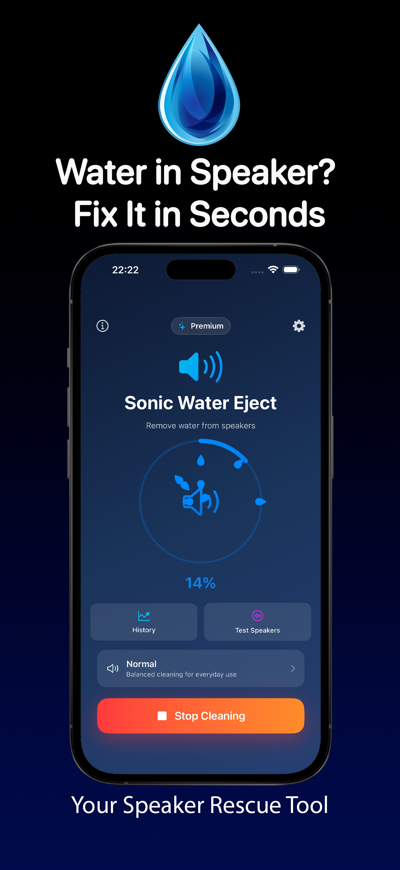 Sonic Water Eject: Fix Speaker