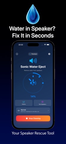 Sonic Water Eject: Fix Speaker iPhone screenshot