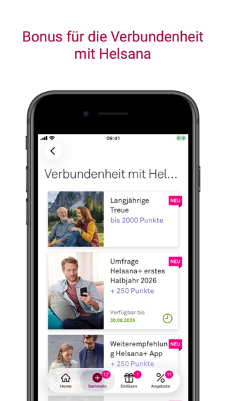 Helsana+ Bonusprogramm App Store preview screenshot 3