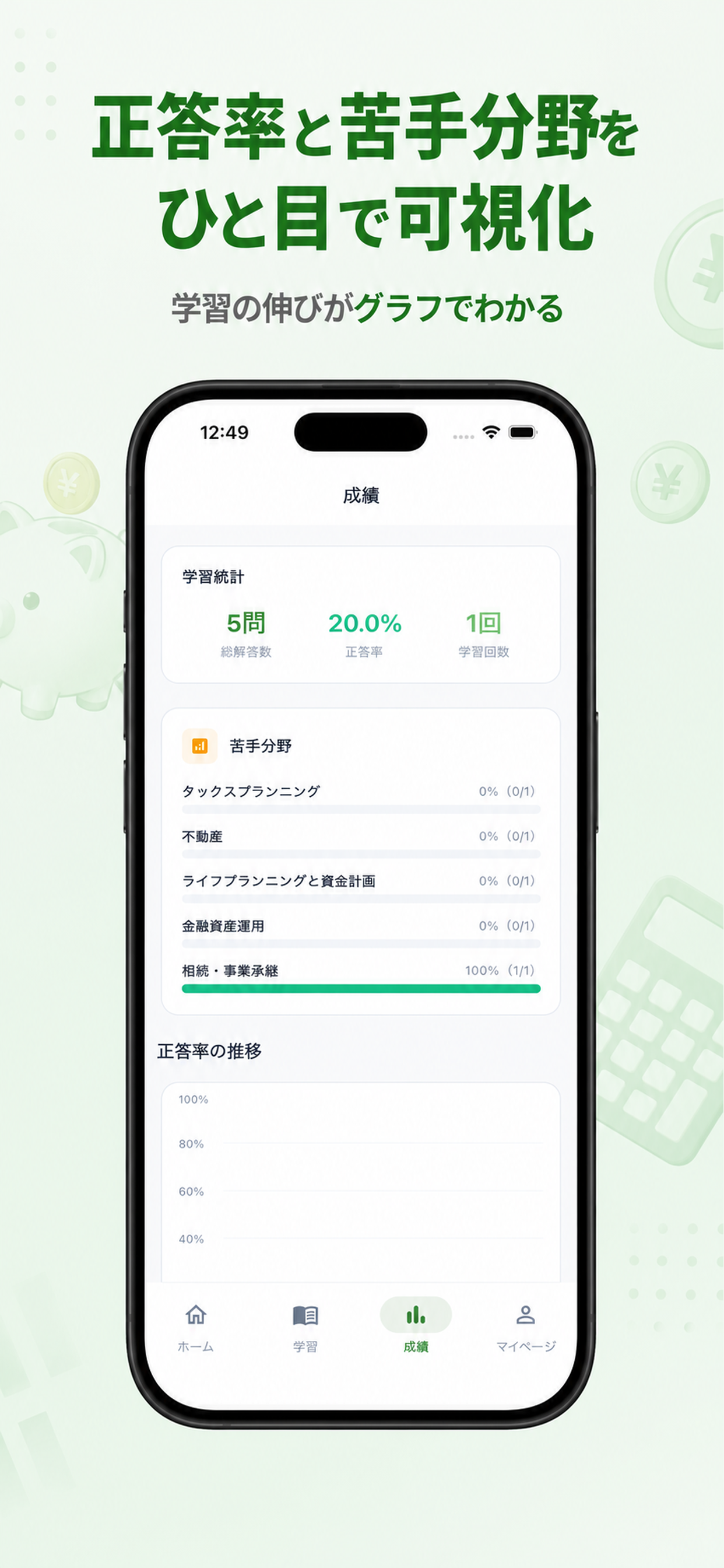 FP過去問 3級2級｜一問一答・模試 screenshot 6