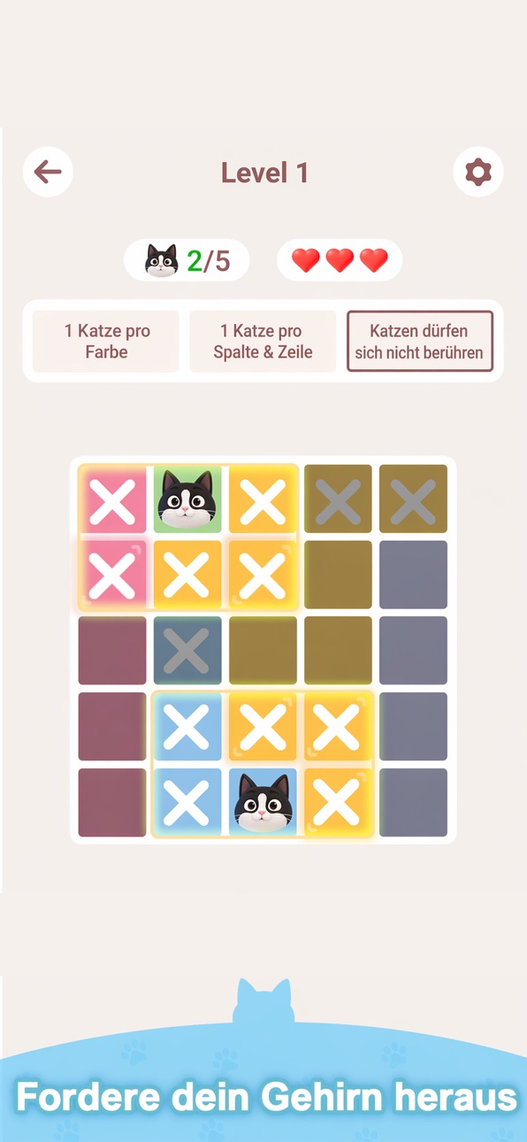 Meowdoku! iOS Mod IPA screenshot 3 - iOS game interface