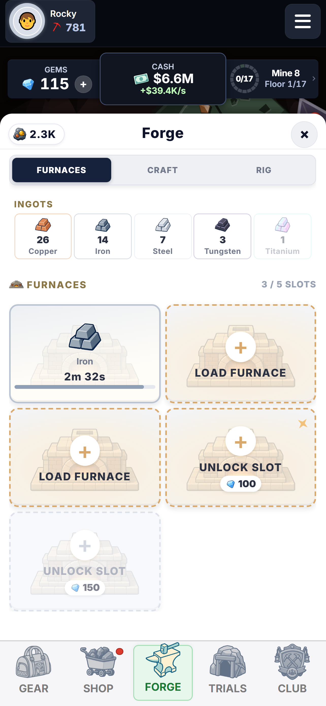 Idle Craft Miner screenshot 5