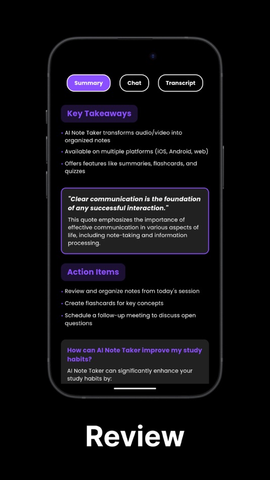 #2. Notely - AI Note Taker (iOS) 게시자: Catalytic Venture, Inc.
