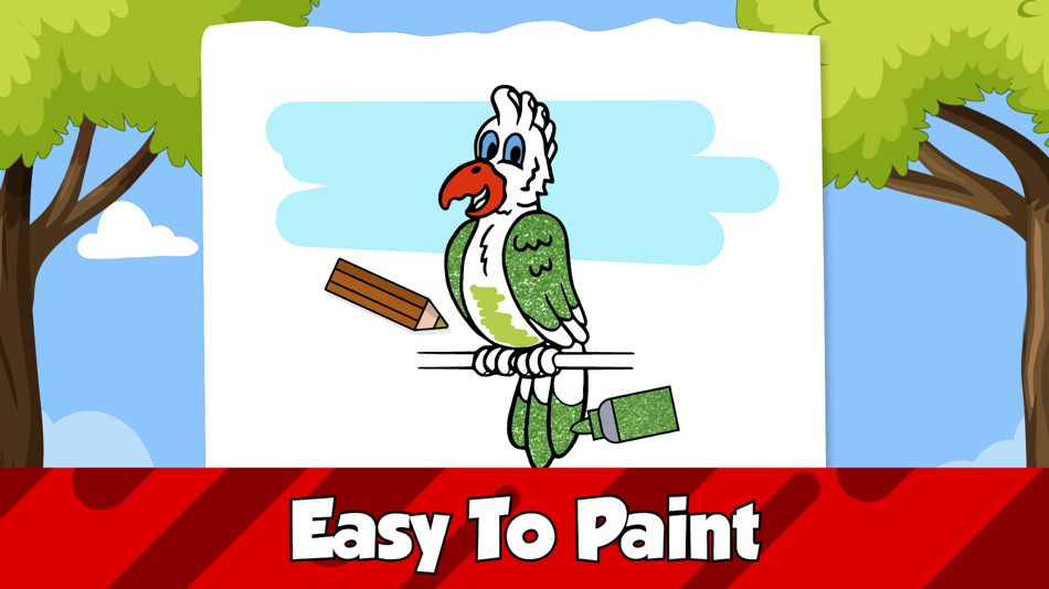 #3. Toddler Coloring Games for 2+ (iOS) Podle: Shuaib Imran
