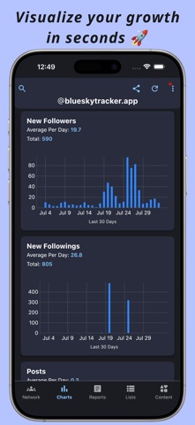 Tracker - Manager for Bluesky screenshot