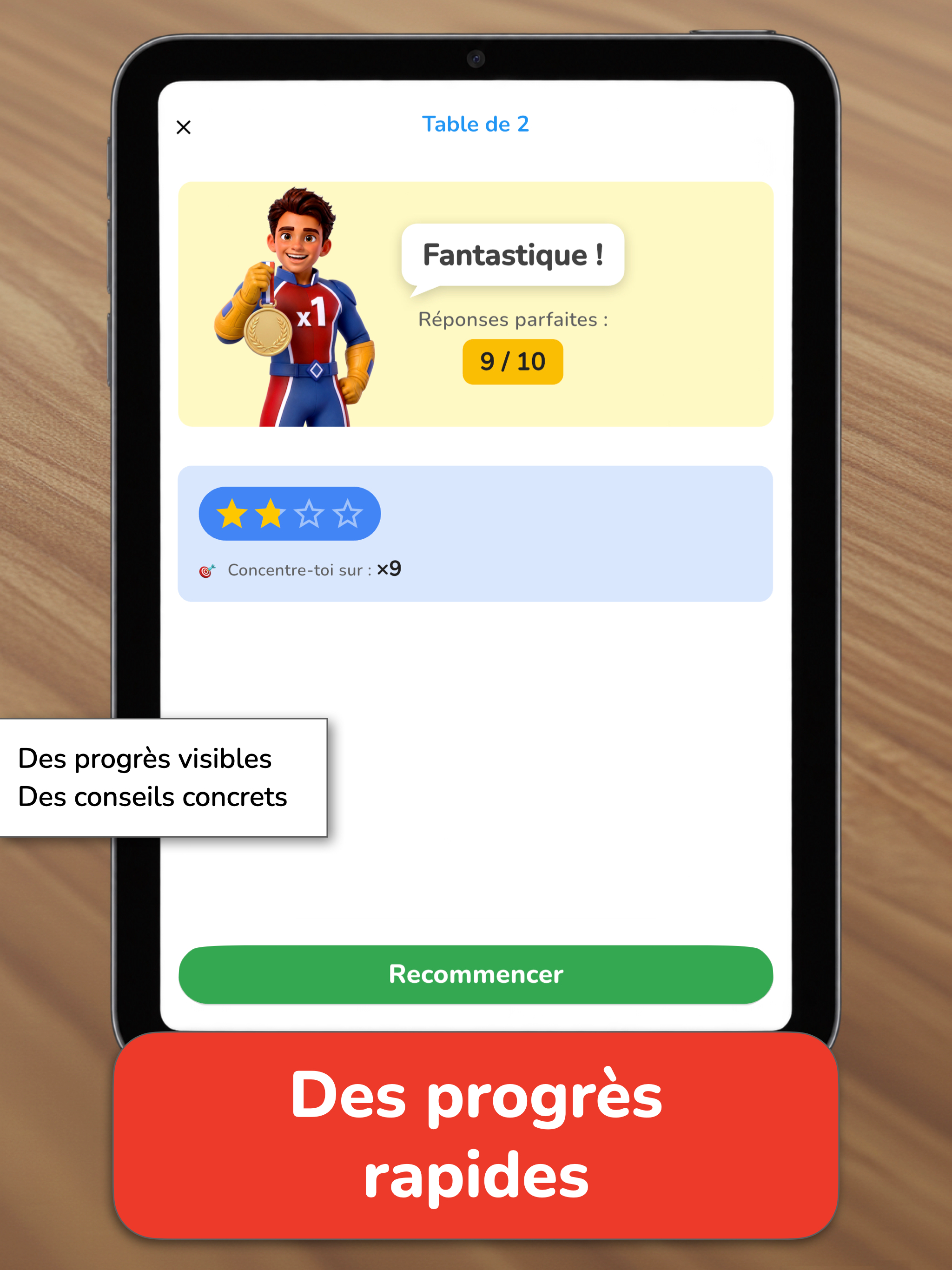 Table Hero - multiplication screenshot 9