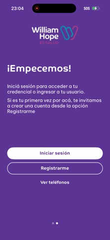Cartilla Digital William Hope app screenshot
