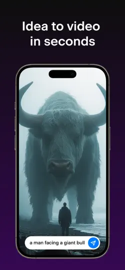 Captura de pantalla de Frames: AI Movie Maker en iPhone 2
