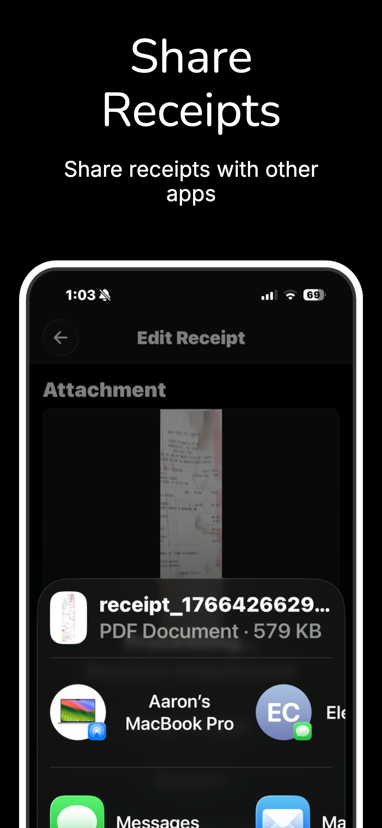 Fast Receipts screenshot 7
