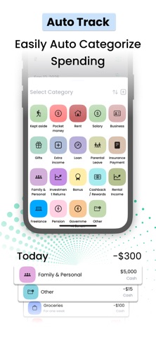 Finance Tracker・Money & Budget iPhone screenshot
