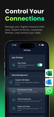 Biz - Business Card Scanner screenshot