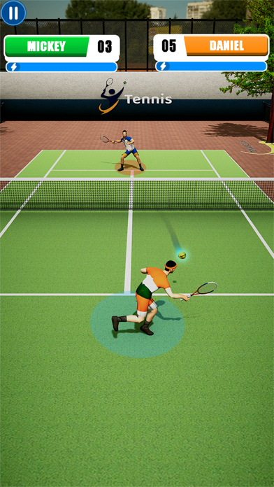 Tennis Games Topspin Trophy Screenshot