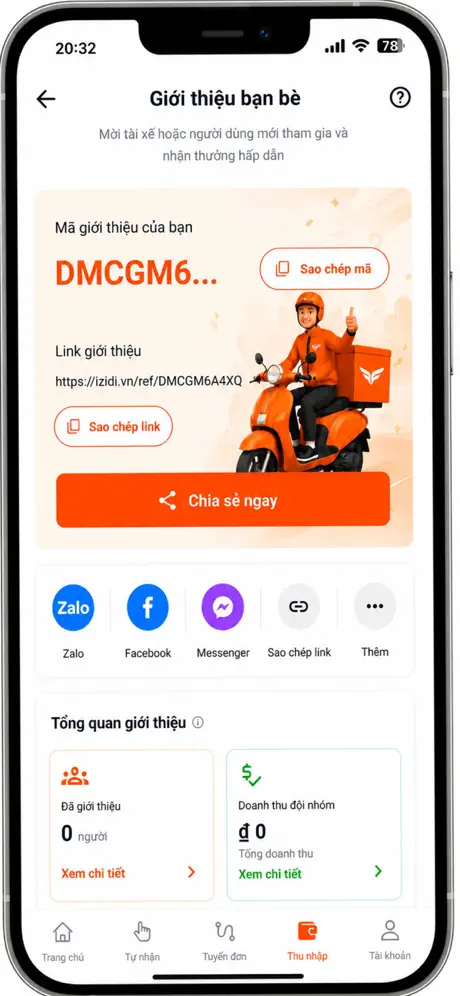 Izidi Deliveryアプリ screenshot 3