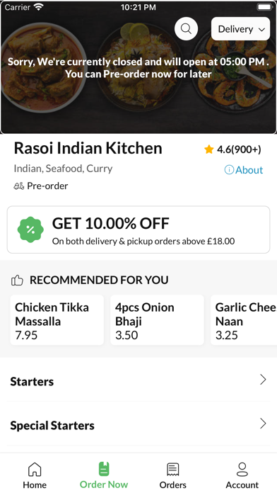Rasoi Indian Kitchen Screenshot