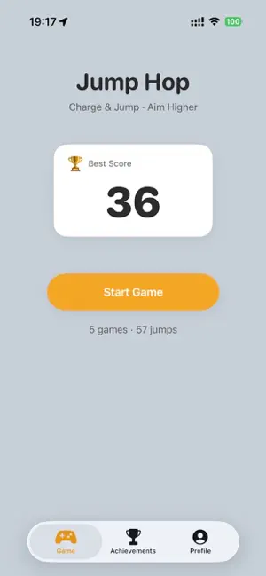 Jump Hop:Tap Jump screenshot 1