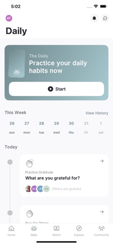 App screenshot