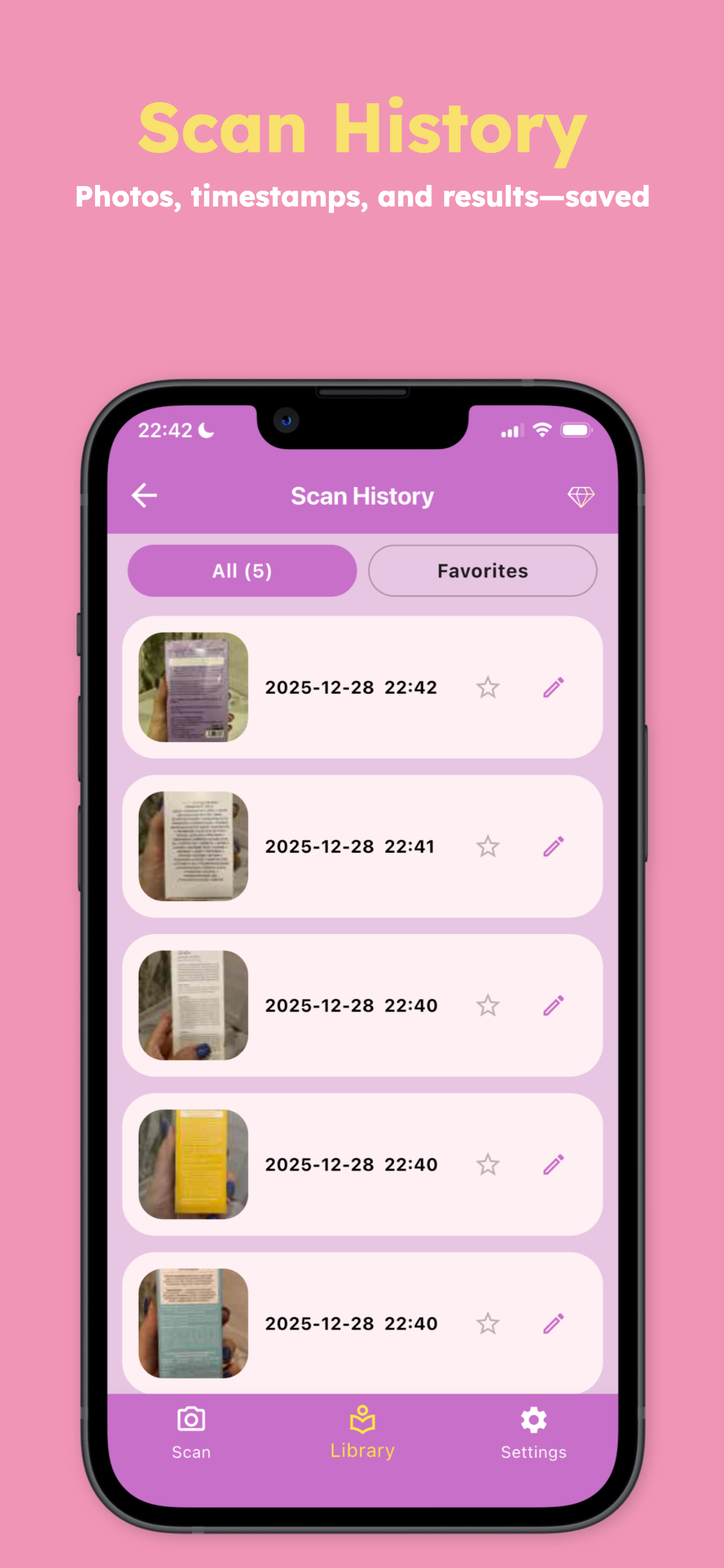 Cosmeticon - Cosmetic Scanner