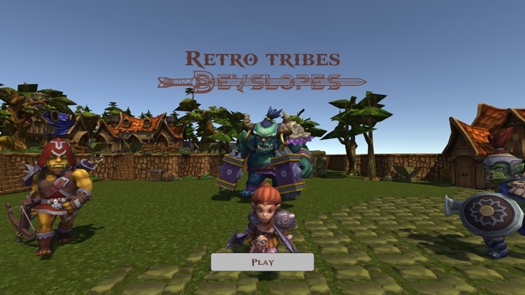 Retro tribes-Monster invasion