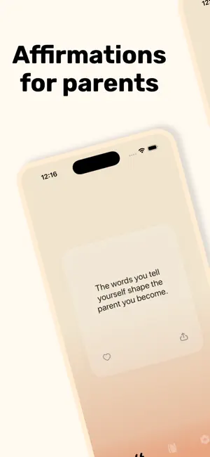 Daily Parent Affirmations screenshot 1