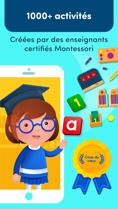 Screenshot #1 pour Maternelle Montessori V. École