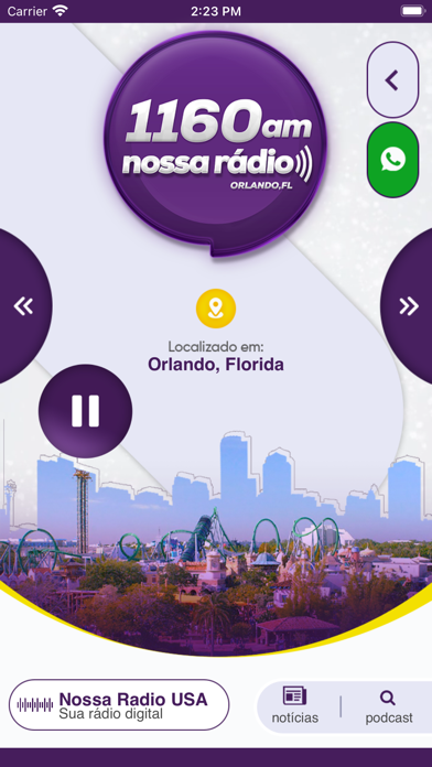 Nossa Radio USA Screenshot