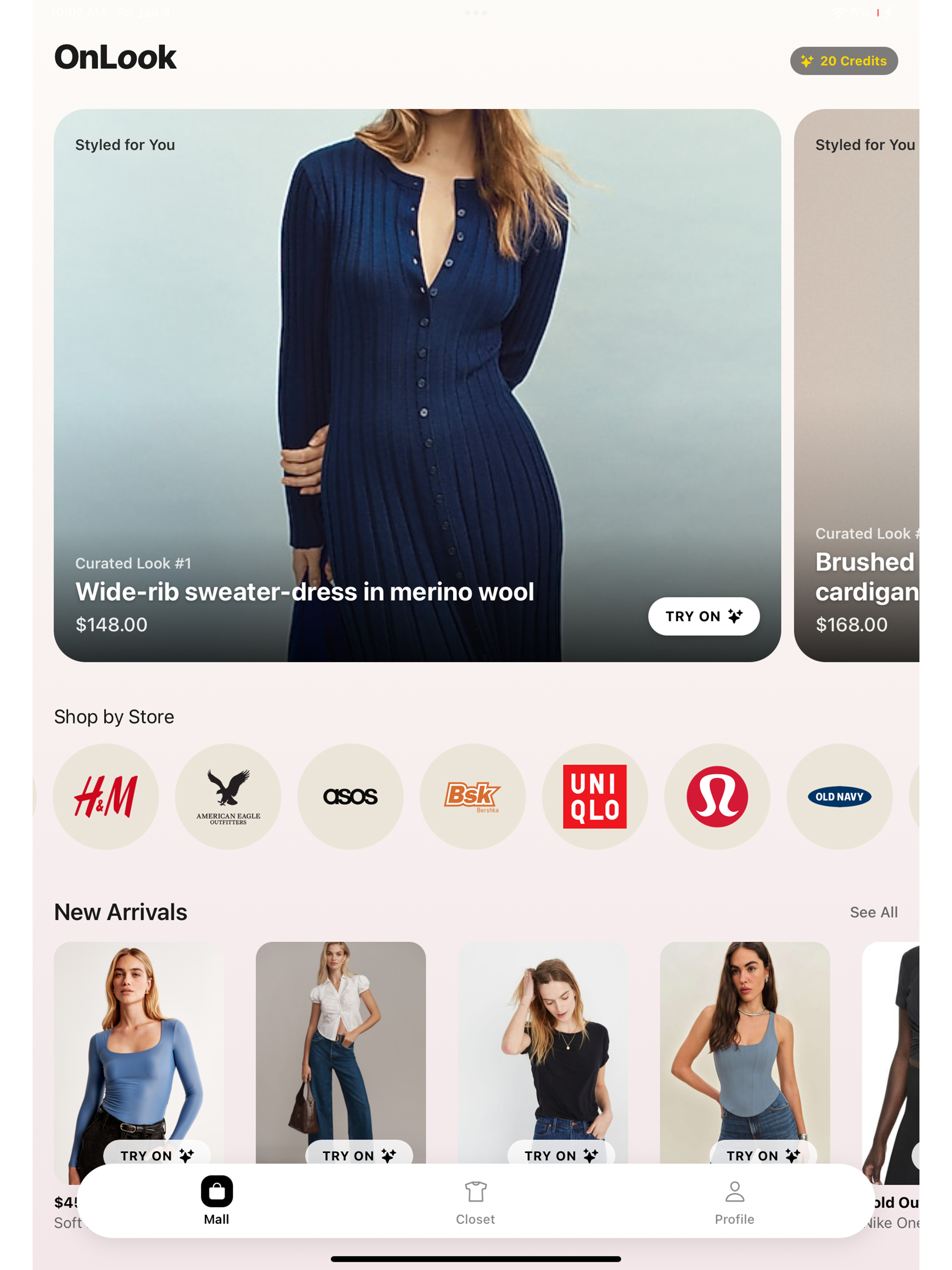 OnLook: Try On Any Outfit