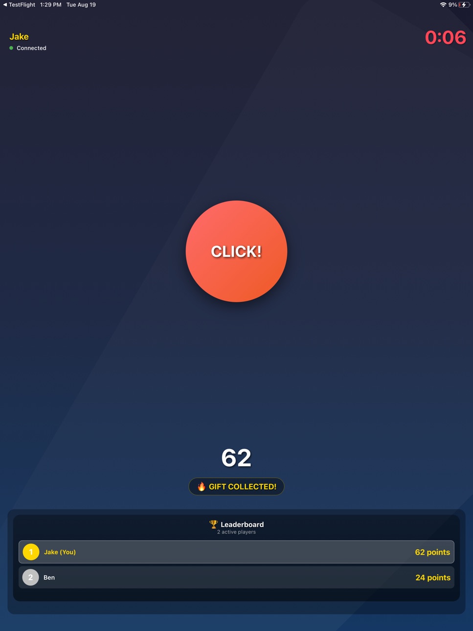 iPad screenshot