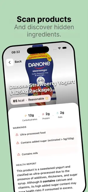 Olho no Prato: Count Calories screenshot 4