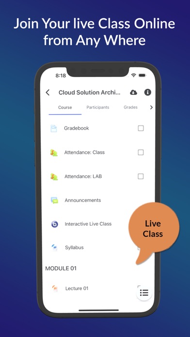 Iqrasity LMS Screenshot