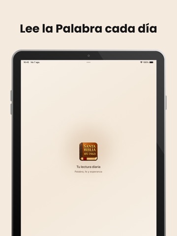 Santa BIblia Reina Valera 1960 iPad screenshot