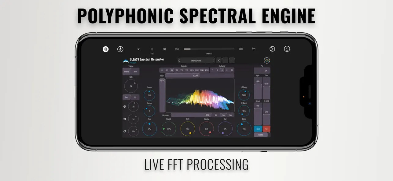 Screenshot #3 pour BLEASS Spectral Resonator