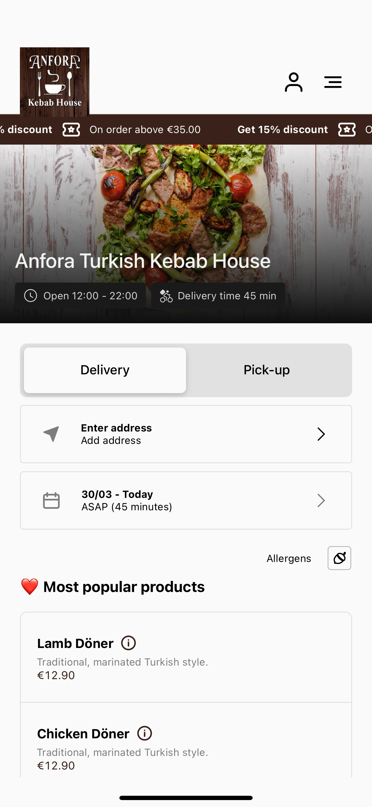Anfora Turkish Kebab House