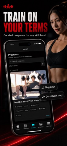 Kensho: Workout Planner Screenshot 2 of 6