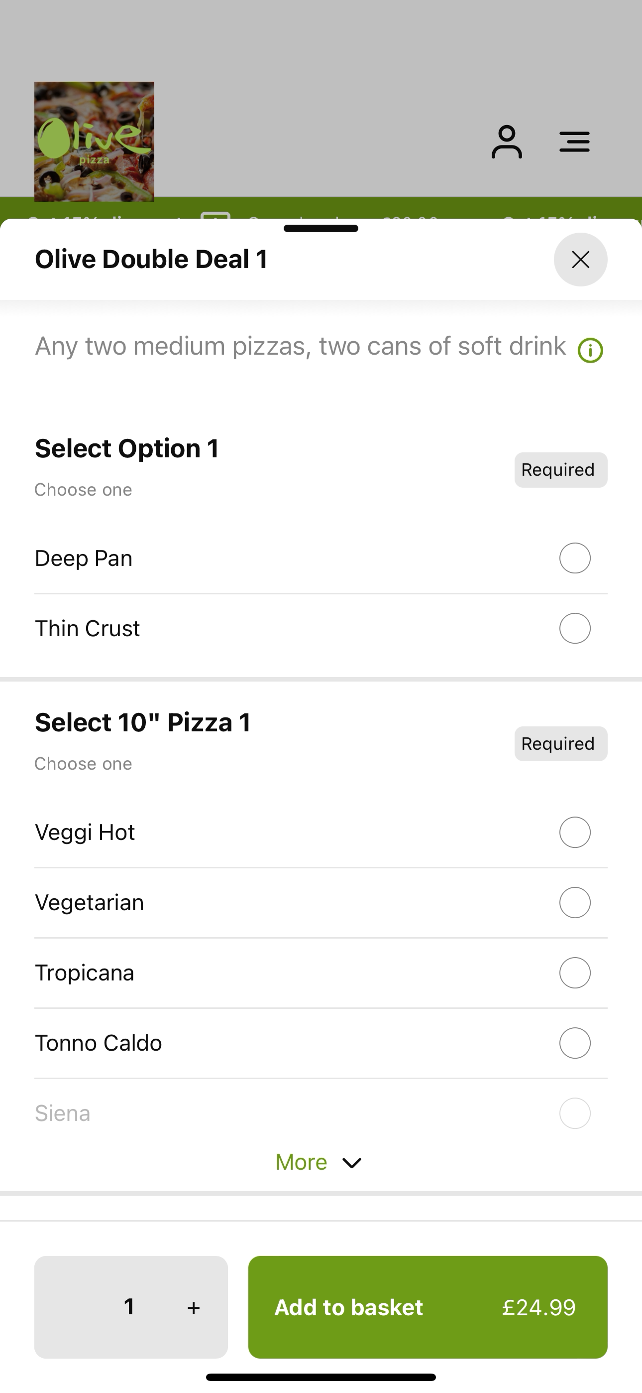 Olive Pizza Surbiton screenshot 4