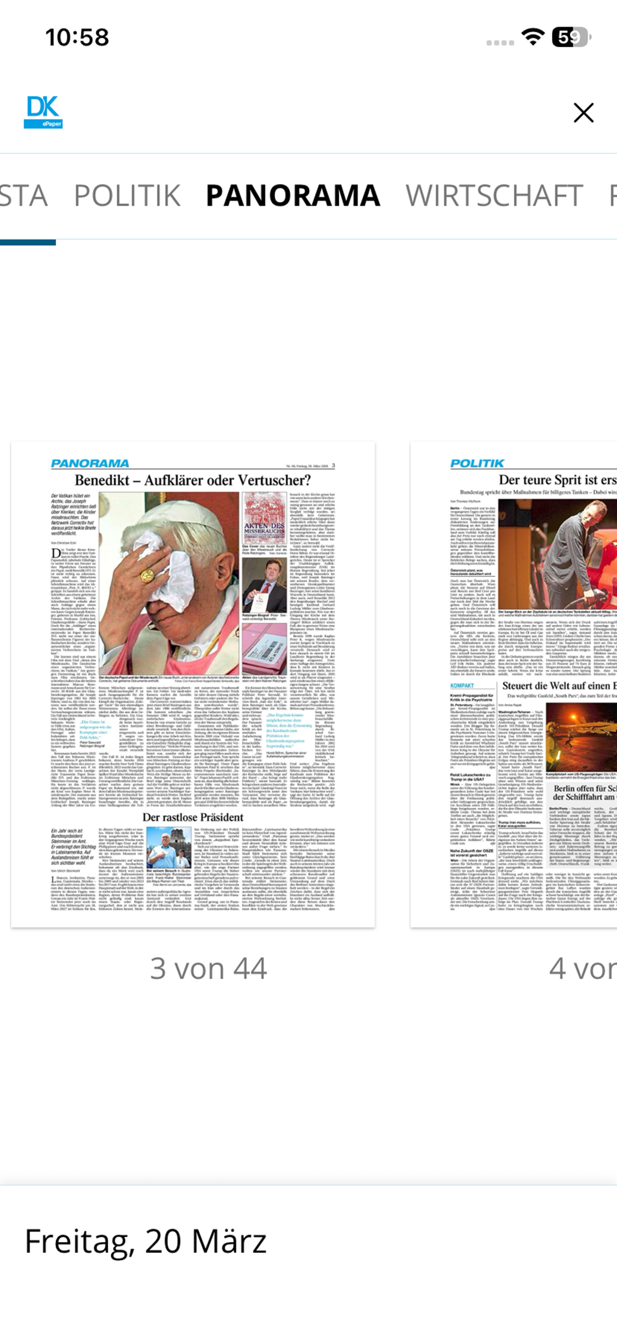 DK ePaper - Donaukurier screenshot 5