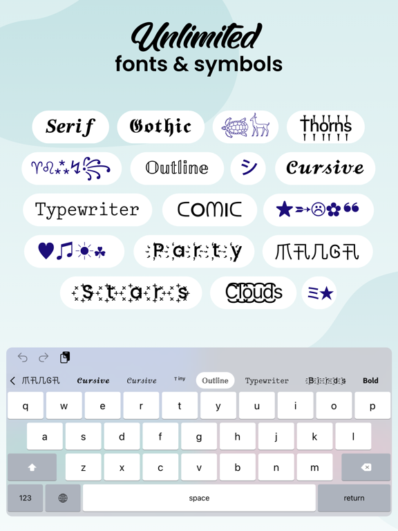 Fonts: Aesthetic Font Keyboardのおすすめ画像3