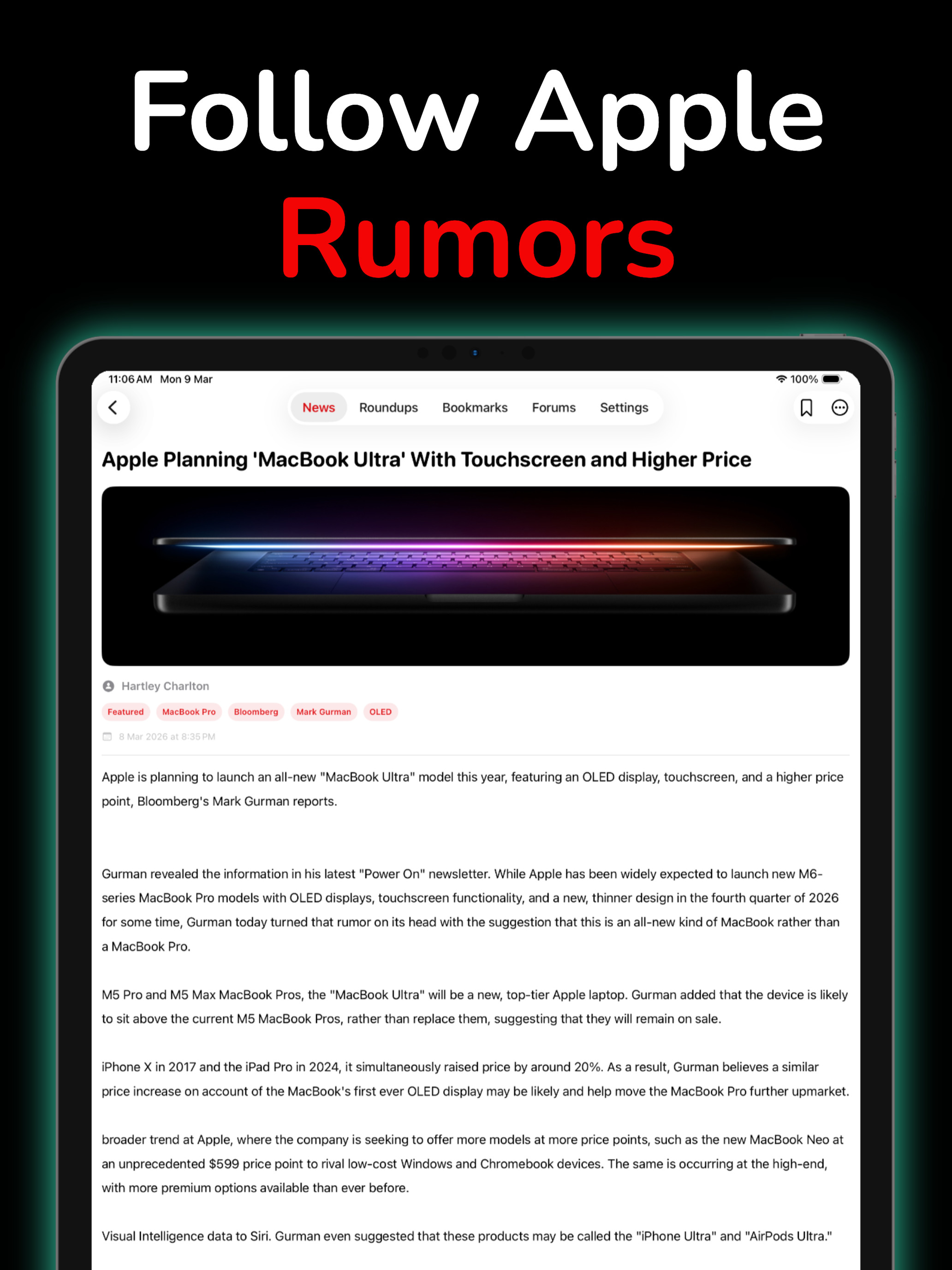 iRumors: News & Leaks screenshot 5