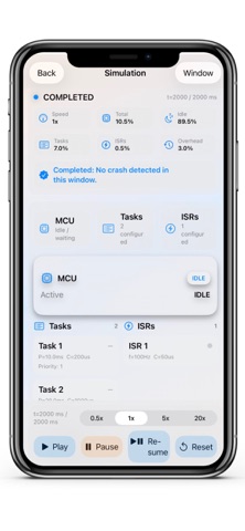 RTOSSimLab screenshot