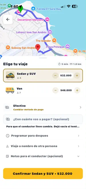 WeGO Taxis screenshot 2