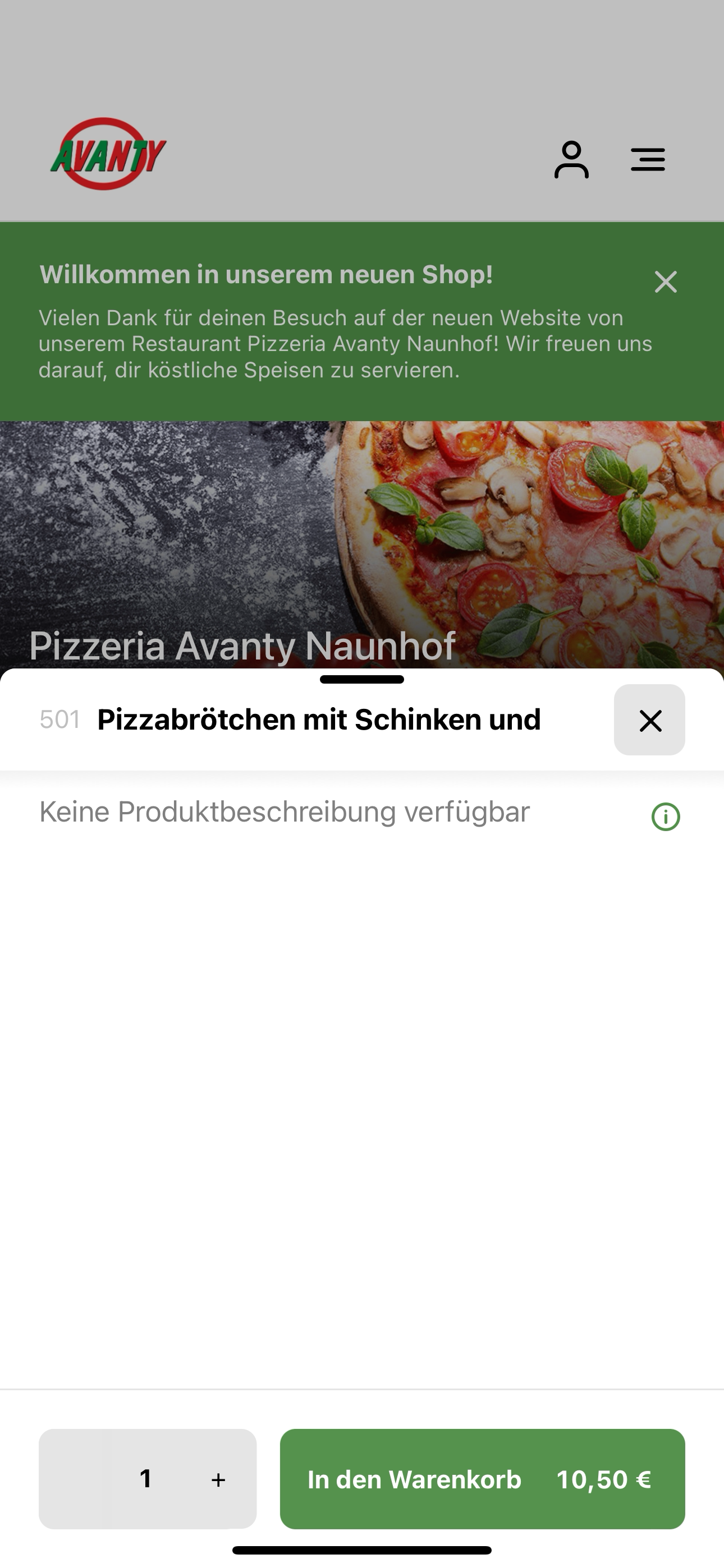 Pizzeria Avanty