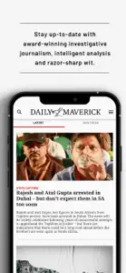 Daily Maverick screenshot #1 for iPhone