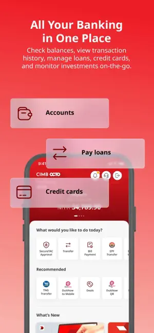 CIMB OCTO MY screenshot 1