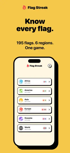 Flag Streak: World Flags Quiz screenshot 1