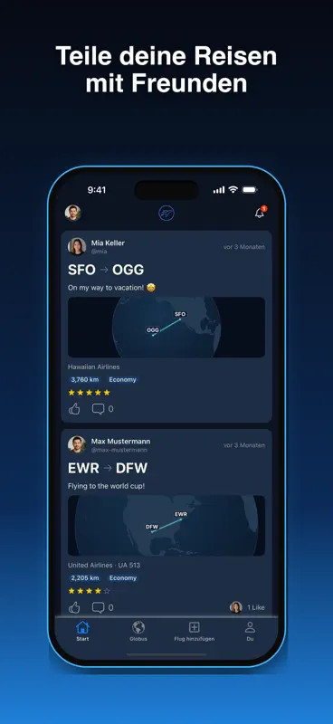 YourFlights - Flug Logbuch screenshot 9 of 10
