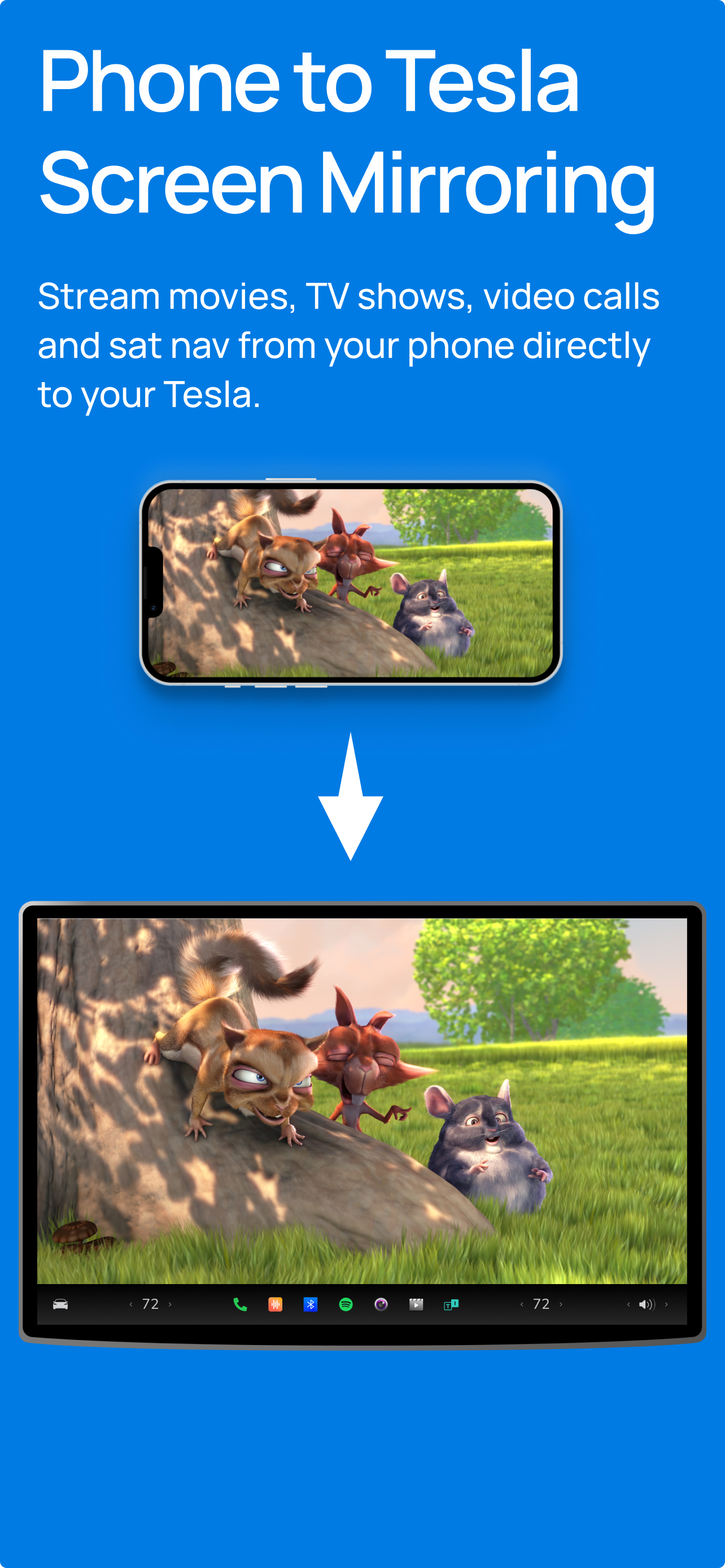 Car Cast - Screen Mirror