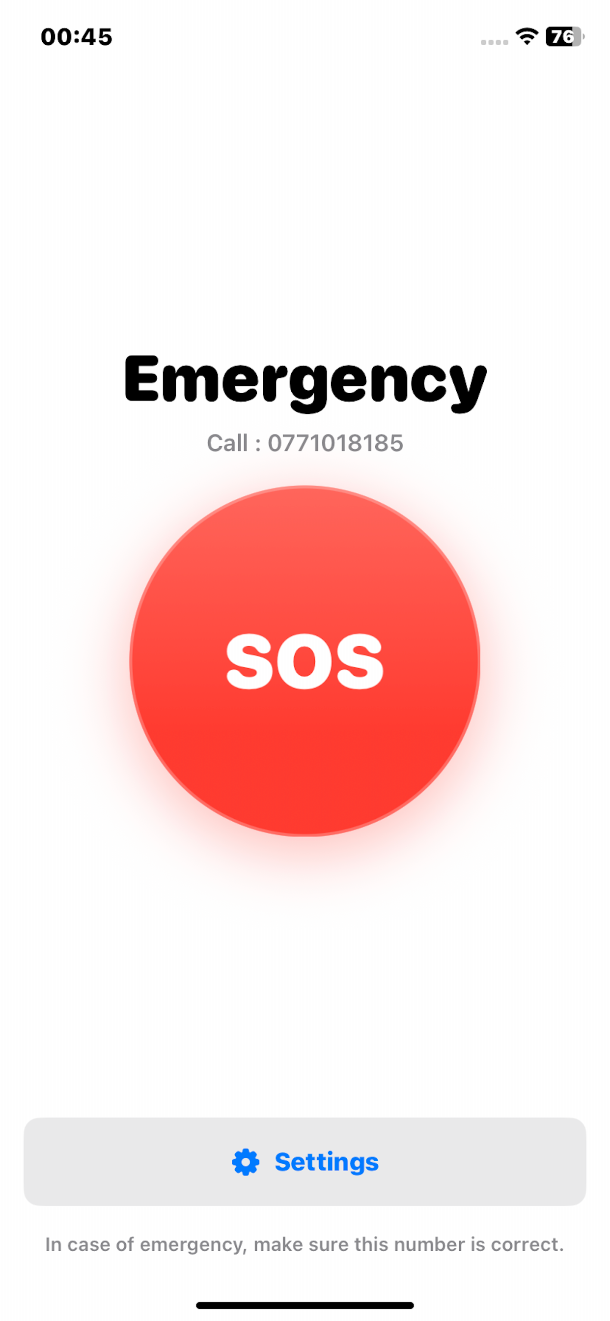 SOSCall Tool