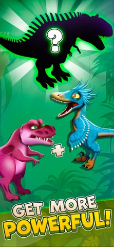 Jurassic Merge Dino Evolution iPhone screenshot