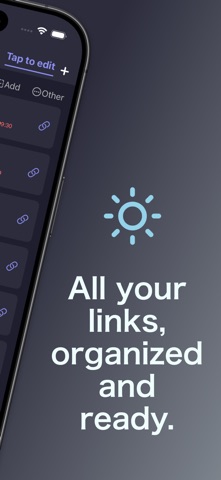 Meeting Links & Quick Access iPhone screenshot