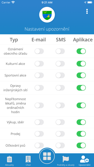 ÚŘADvMOBILU / Hlášenírozhlasu Screenshot