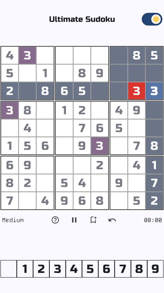 #6. Ultimate Sudoku (iOS) 由: Jong Hoon Kim